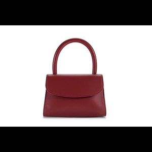 By Far Mini Bag in color “Bordeaux”
